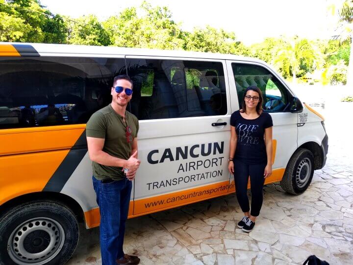 cancun airport transportation to casa maya cancun